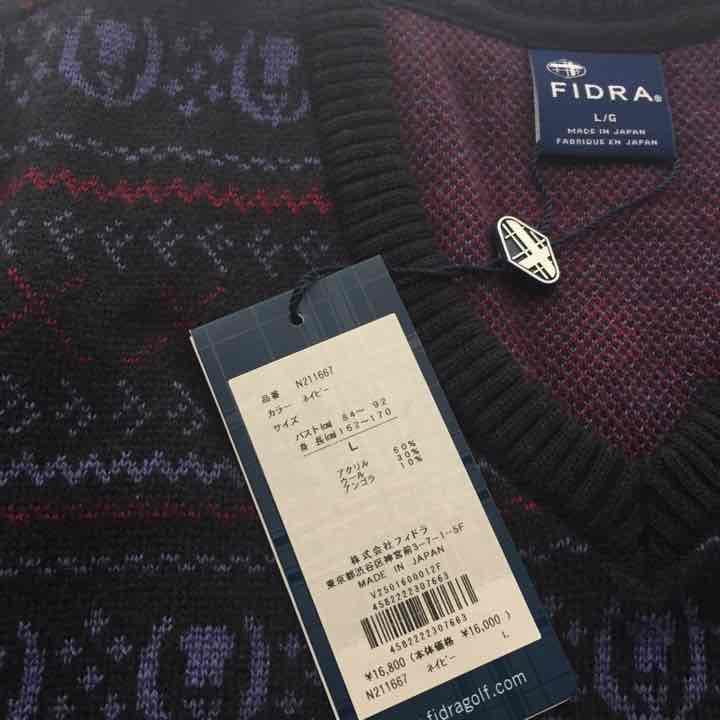 FIDRA フィドラ アンゴラセーター ゴルフウェア