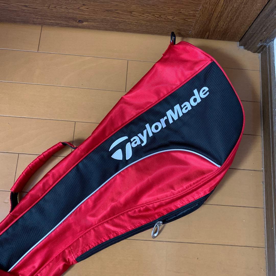 TaylorMade ゴルフクラブ ケース赤黒