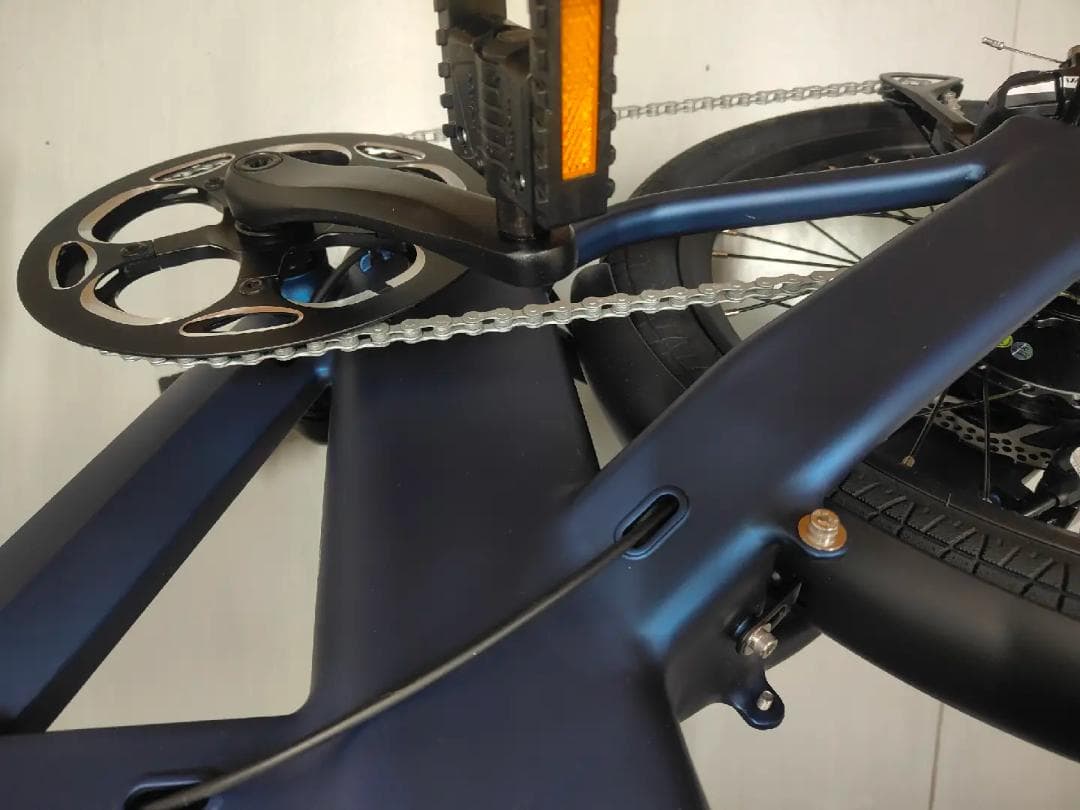 【在庫残りわずか！】折りたたみ電動アシスト自転車ERWAYA02ネイビー