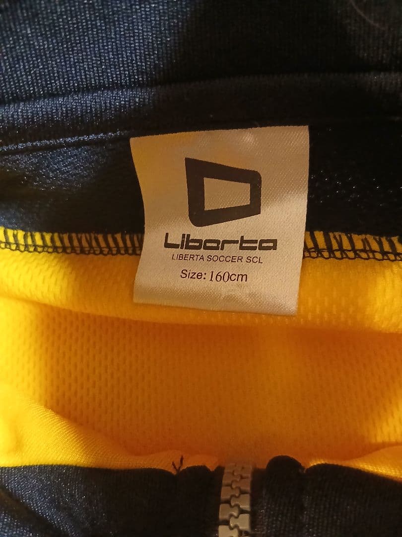 Libertad ジャケット Lサイズ イエロー/ネイビー上160下150