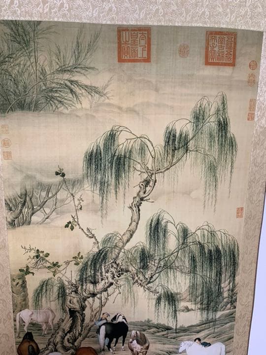 馬の掛け軸