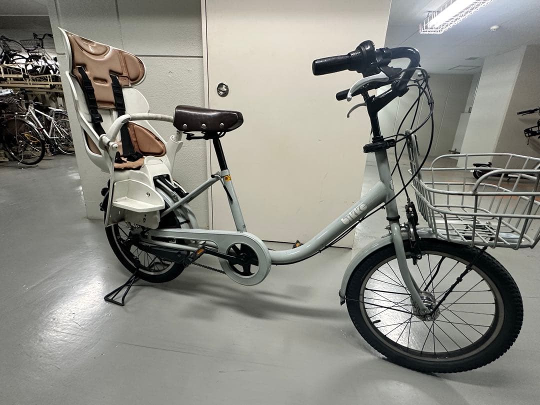 都内引取り限定ブリヂストン bikke 20インチ非電動 子供乗せ自転車
