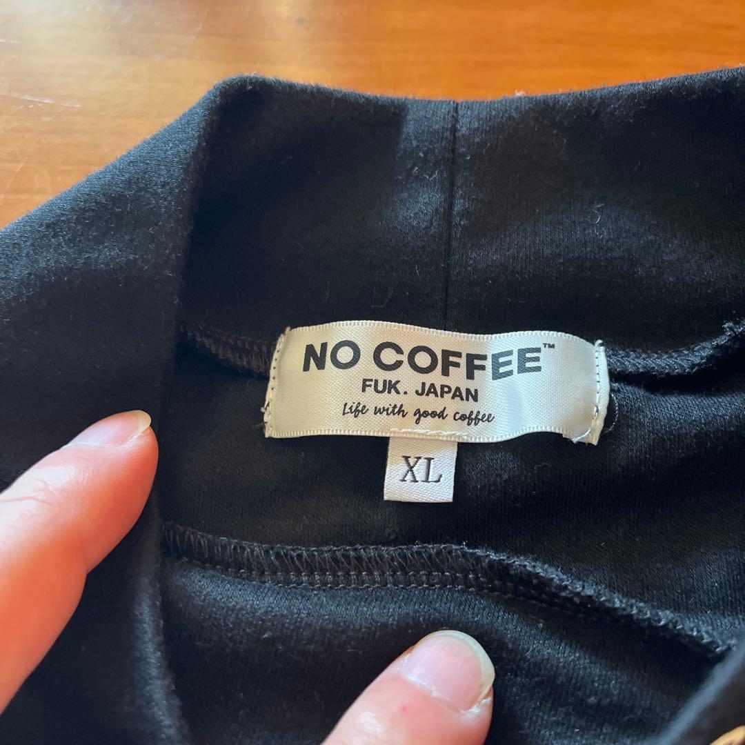 no coffee clubhaus コラボ モックネック 黒