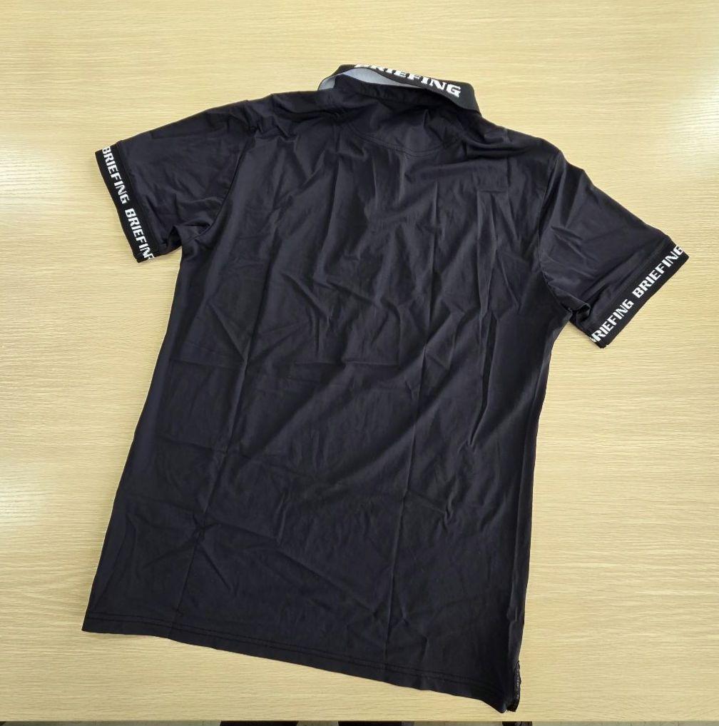 BRIEFING GOLF LOGO BACK RIB ポロシャツ