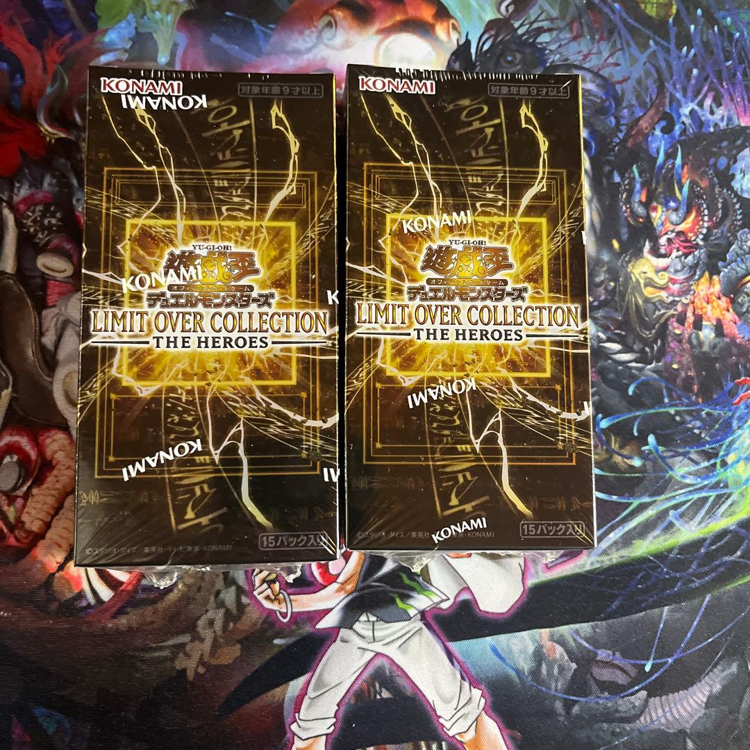 遊戯王　LIMIT OVER COLLECTION THE HERO 2BOX