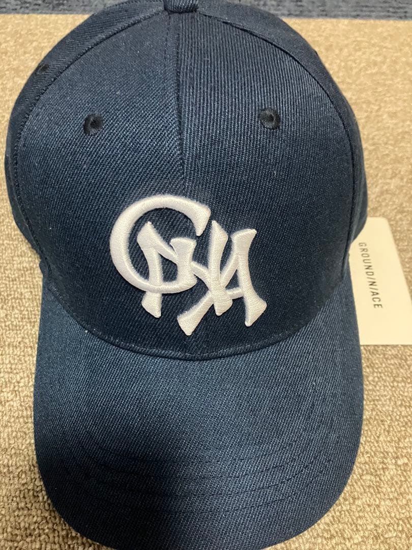 GROUND/N/ACE ネイビー　キャップ セラミックパワーギア　MLB