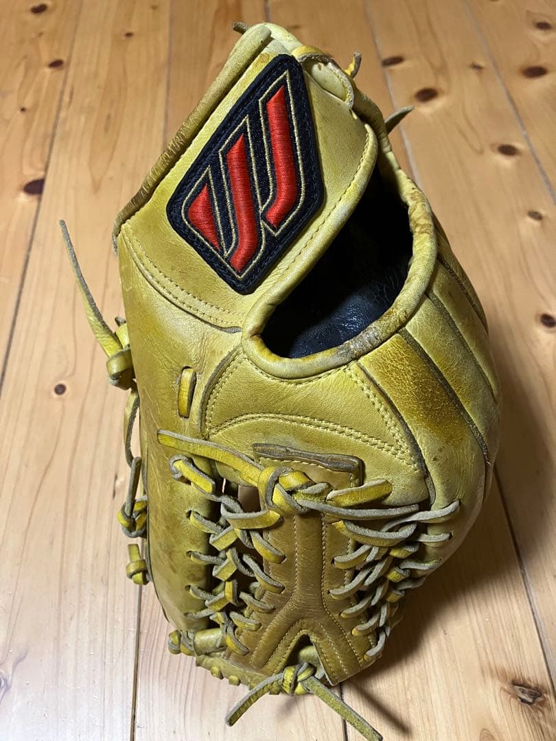 ビクトリーステージ硬式グローブ、高橋由伸モデル、ビッグM赤/外野用/ミズノ