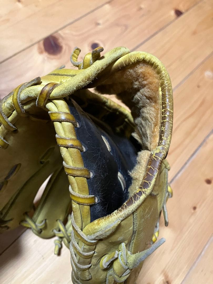 ビクトリーステージ硬式グローブ、高橋由伸モデル、ビッグM赤/外野用/ミズノ