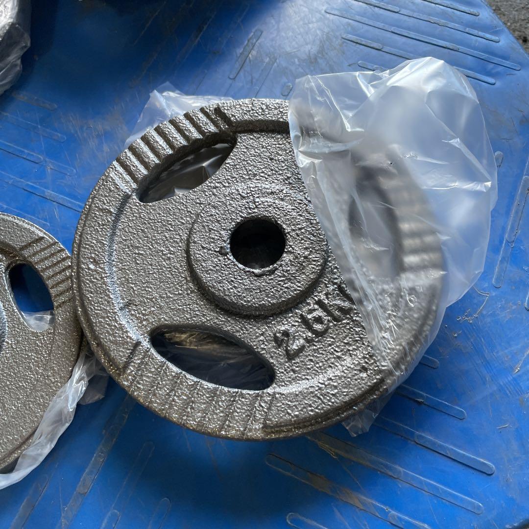 29mm  アイアンプレート　1.25kg  2.5kg 各4枚