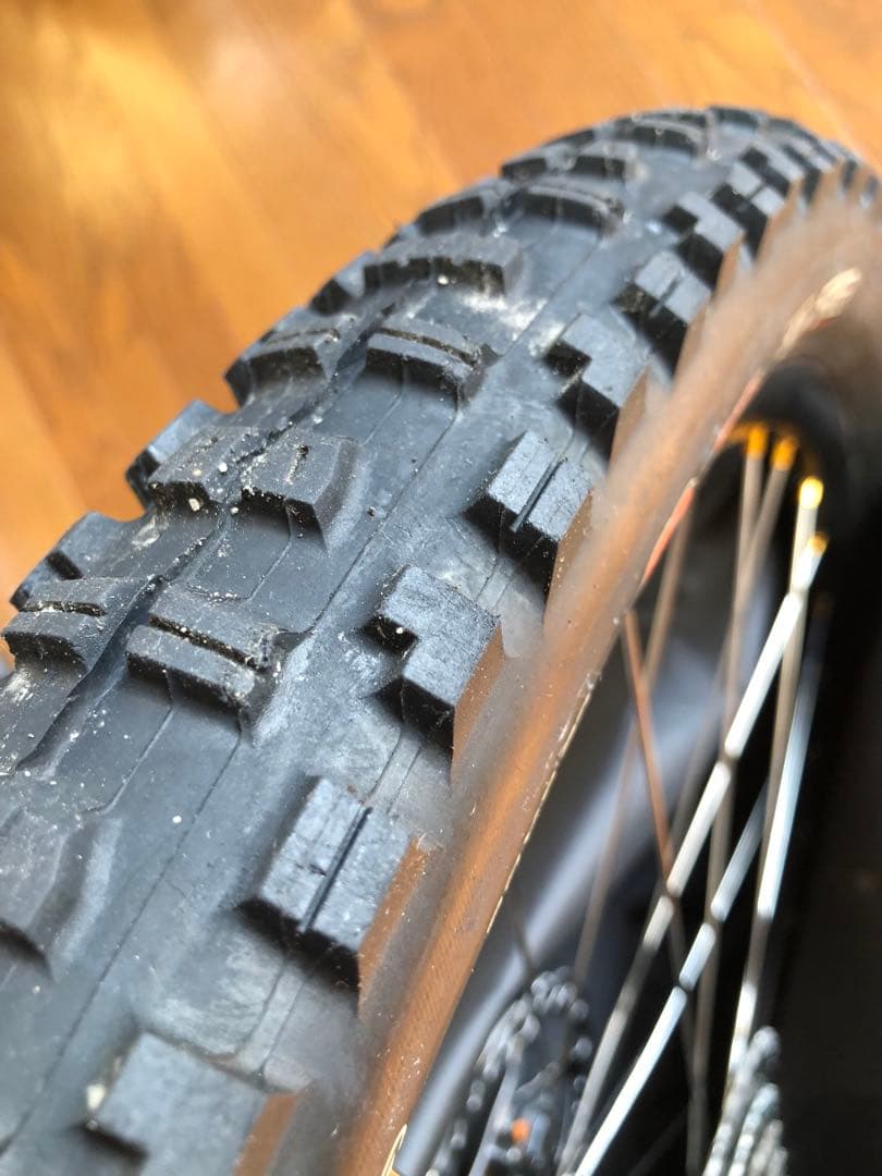 ホイール部未使用品！手組29erホイール　リア用　QR135mm