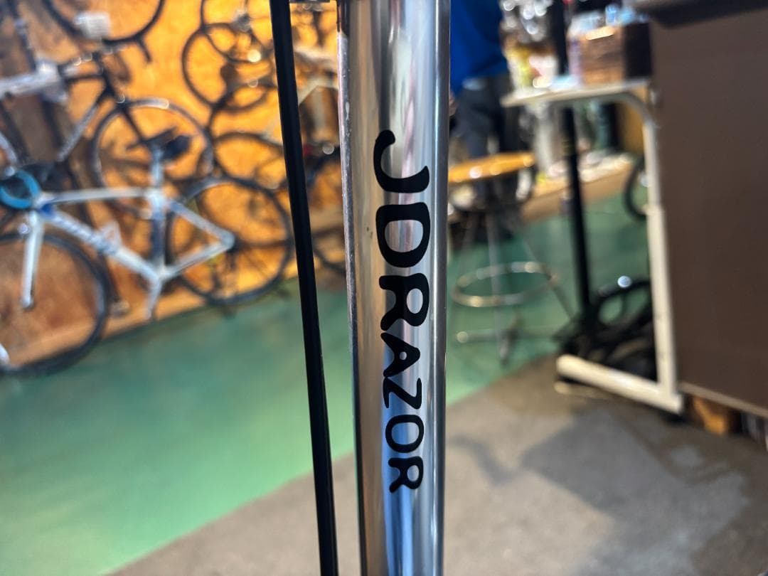 C17 折りたたみ自転車 JD RAZER JD Bike　鏡面仕上シルバー