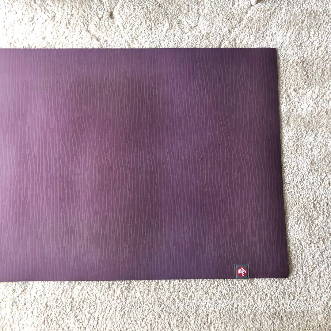 manduka eKO パープル ヨガマット 標準サイズ　5mm