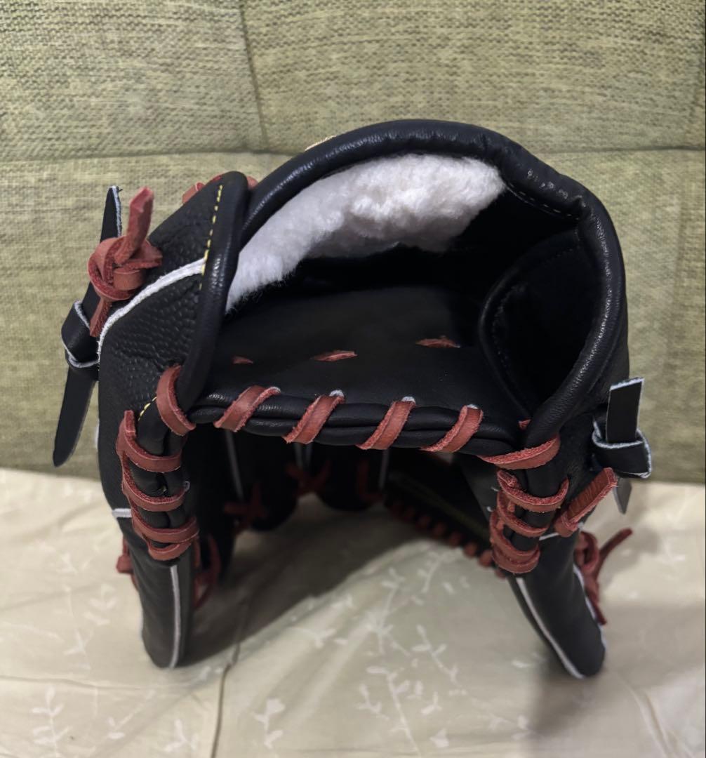 Wilson 硬式内野手用グラブ 87型 ブラックSS 型付け済み 屋外未使用