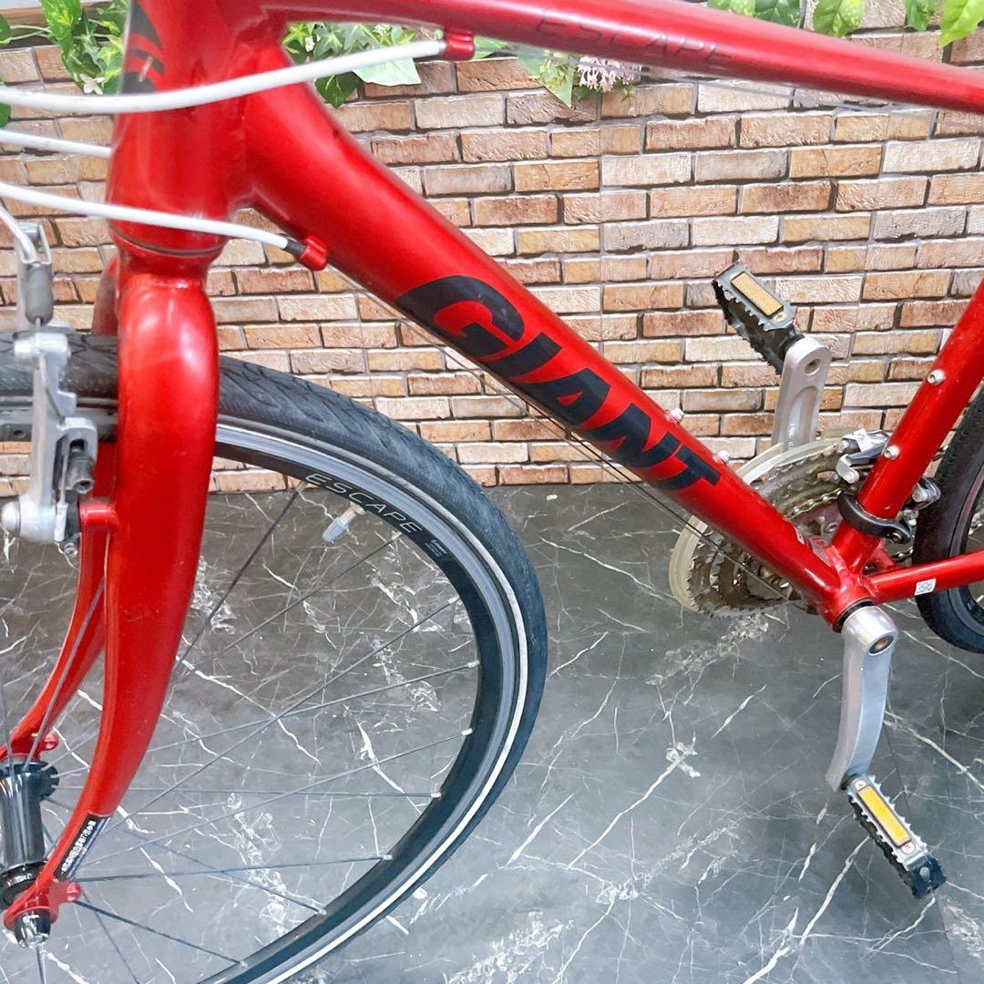 引き取り価格【8】クロスバイク GIANT ESCAPE R3 レッド XS