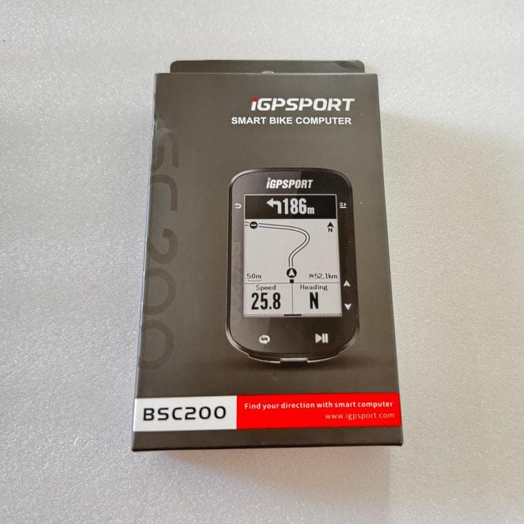 新品未開封【iGPSPORT】BSC200　サイコン(ルートナビ機能）フルセット