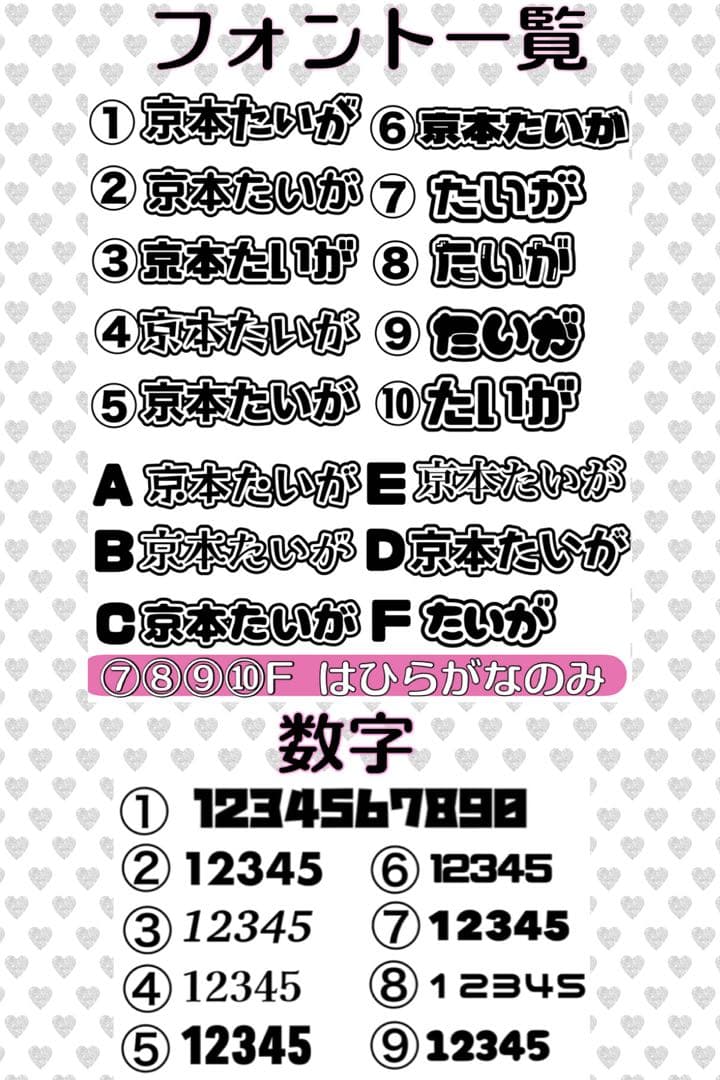 ぴょんし様　うちわ　文字　オーダー　パネル　ネームボード　ハングル