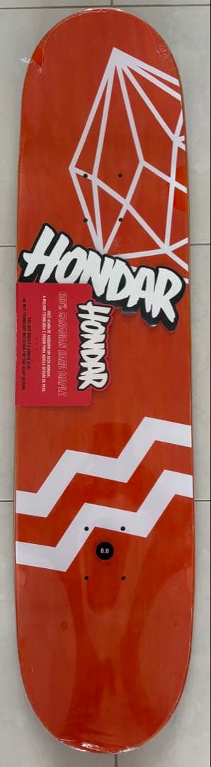 新品未使用　スケボー　デッキ　HONDAR ホンダー
