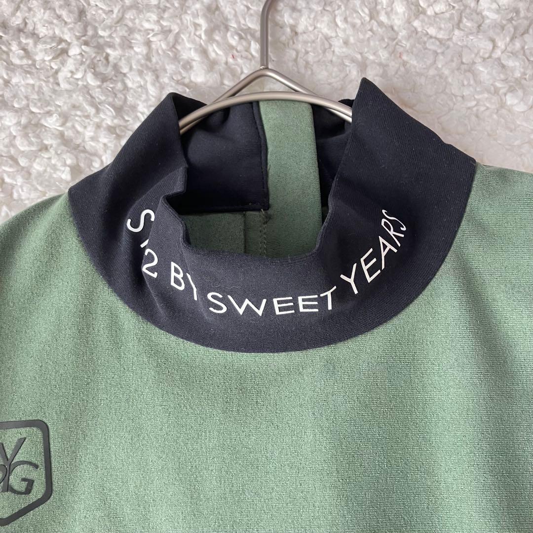 美品【SY32 SWEET YEARS】秋冬 モックネックシャツ M