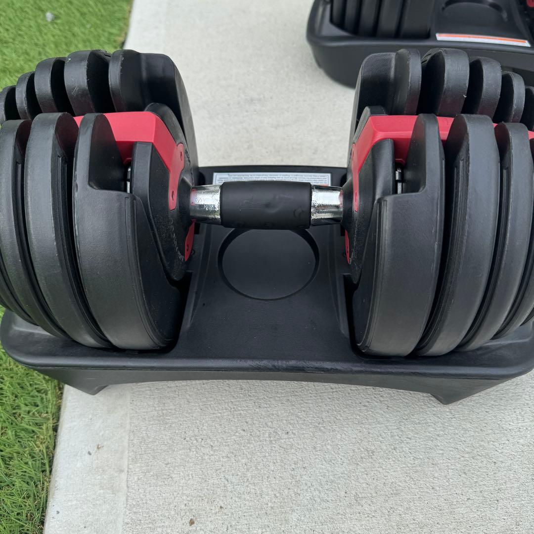 ① 可変式ダンベル　24KG　筋トレ