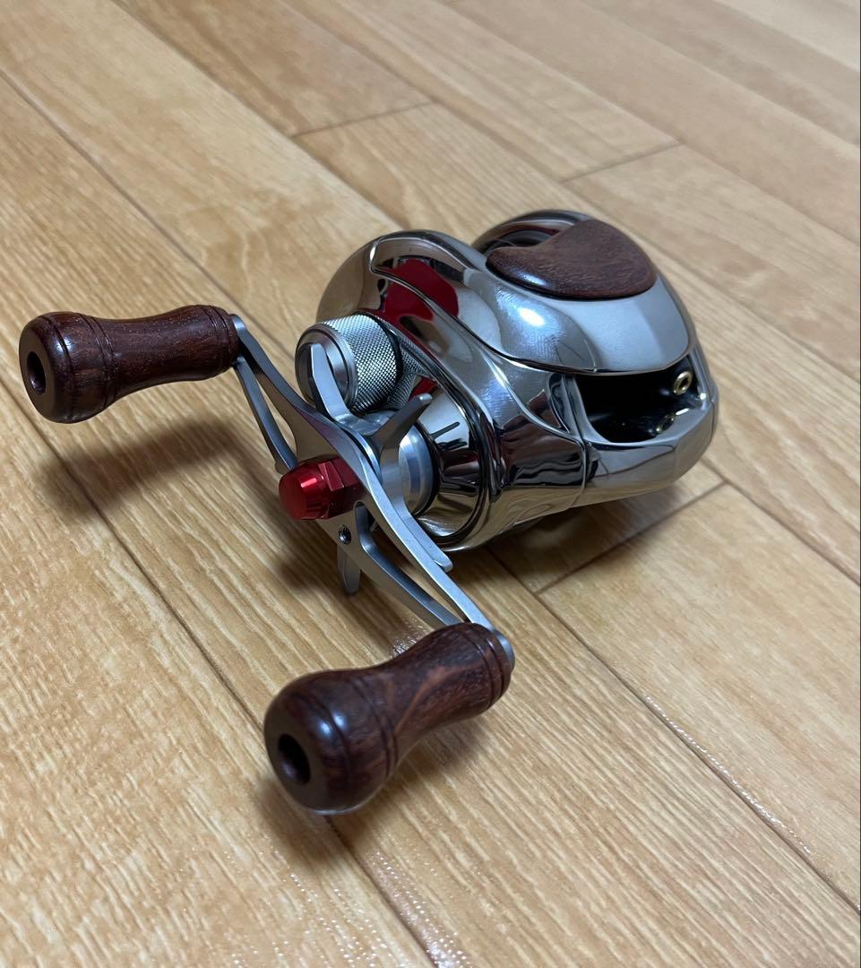 フジ釣具 シマノ ウッドノブ.ウッドサムレスト アンタレスAR用