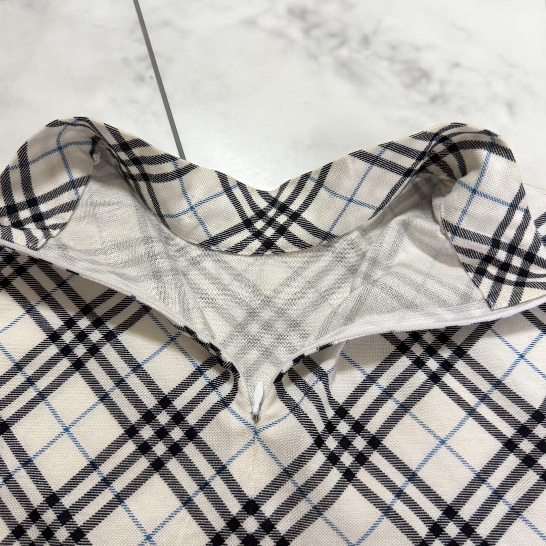 Burberry Golf バーバリーゴルフ　半袖　ネックシャツ　ノバチェック
