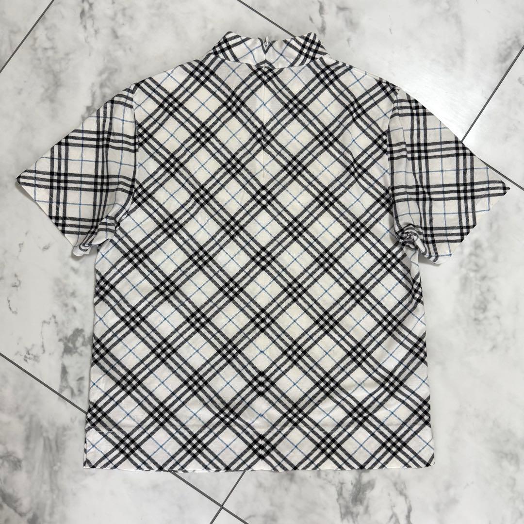 Burberry Golf バーバリーゴルフ　半袖　ネックシャツ　ノバチェック