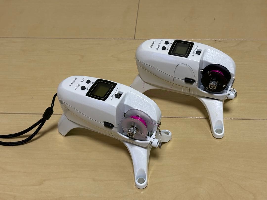 電動リール DDM2個セット アルミスプール付きジャンク品