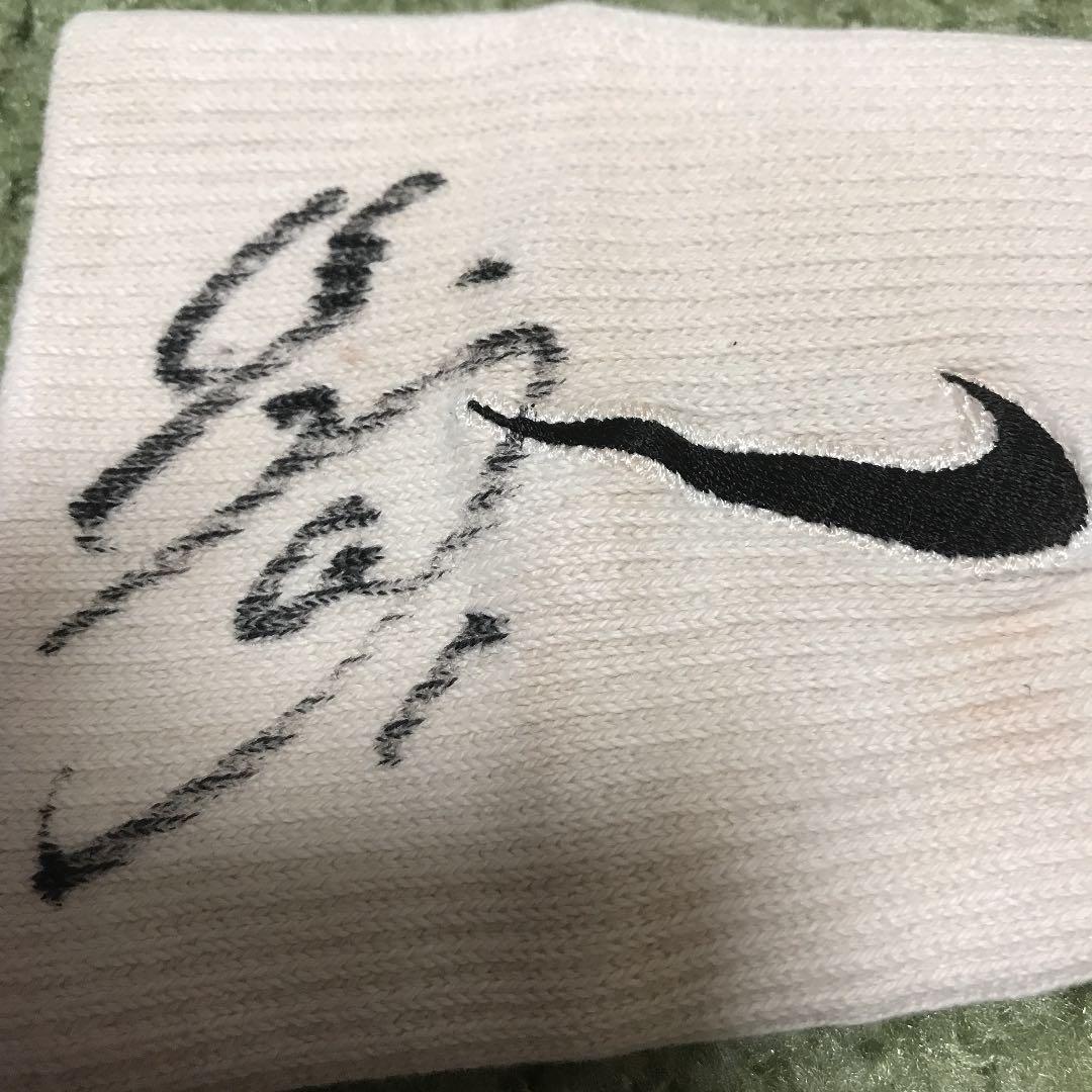 清田育宏 選手 リストバンド実使用