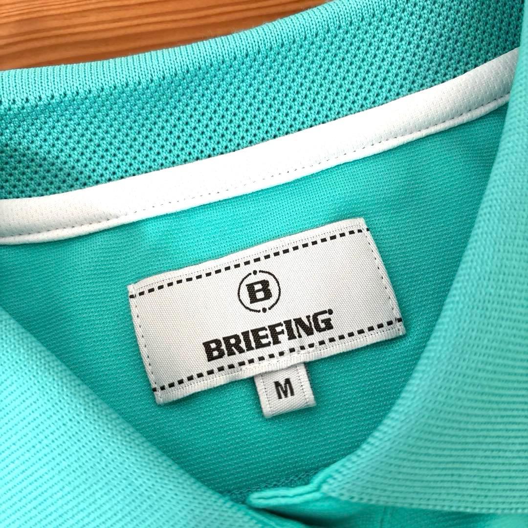 briefing 襟付きストレッチトップス