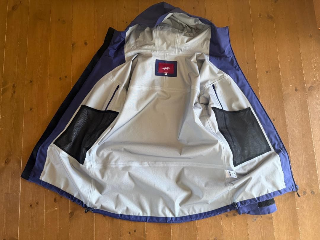 アンファッジ BIAFO JACKET＆BIB PANTS 　XL　ネイビー美品