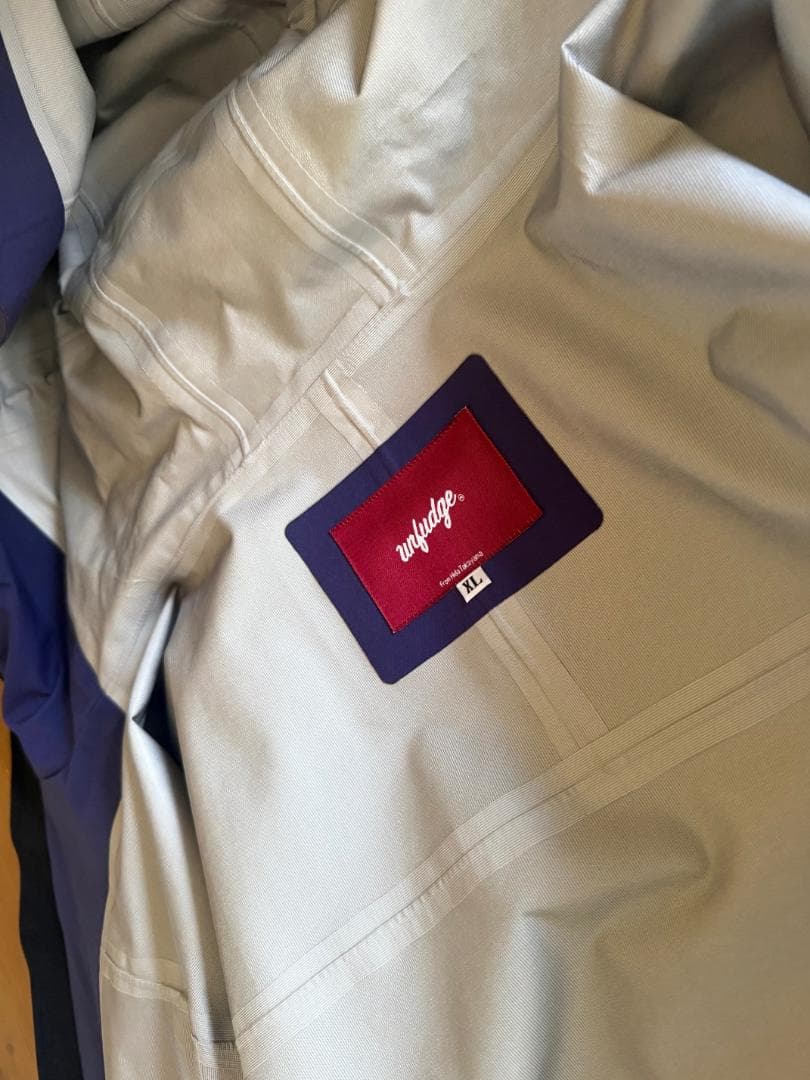 アンファッジ BIAFO JACKET＆BIB PANTS 　XL　ネイビー美品