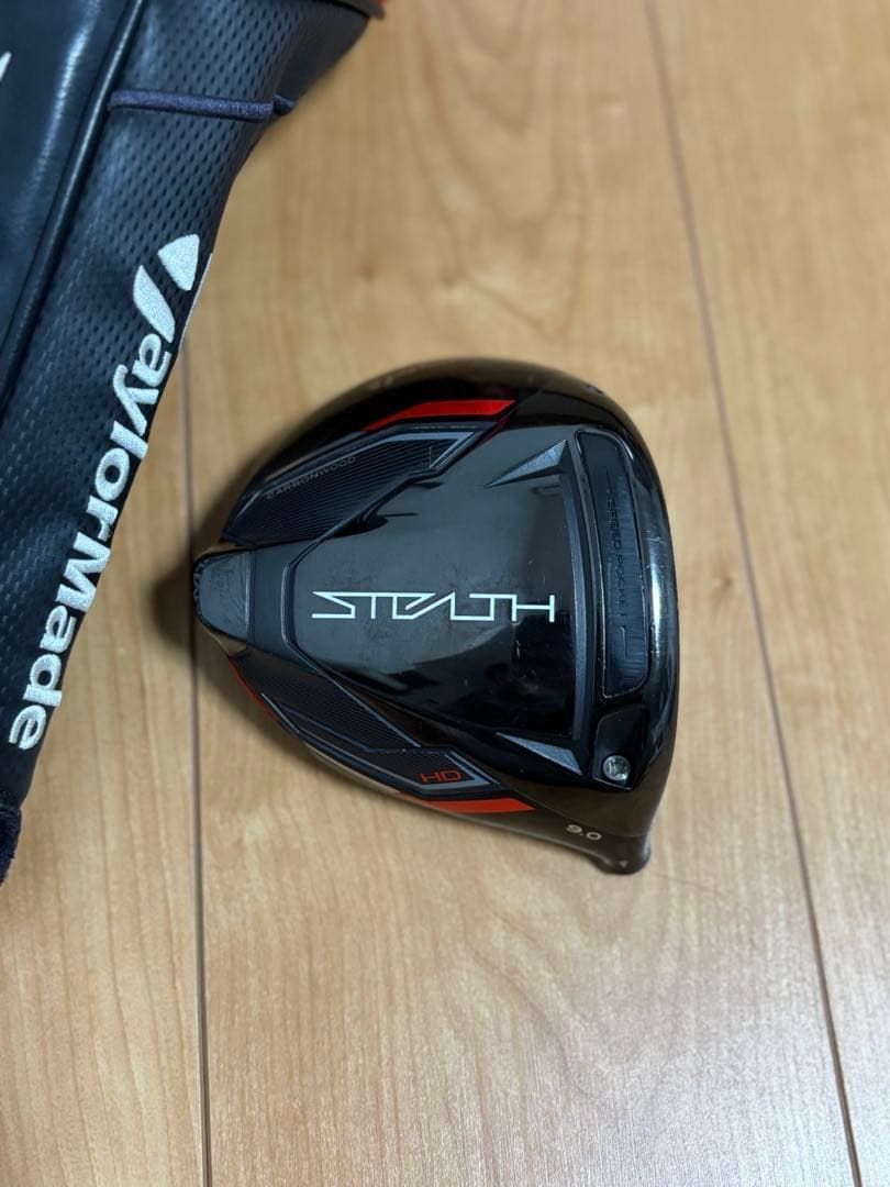 TaylorMade Stealth HD 9度ドライバー ヘッドカバー付き