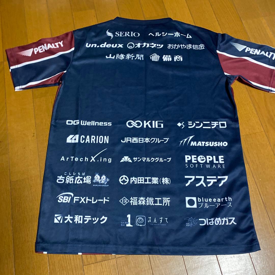 ファジアーノ岡山 オリジナルユニフォームTシャツ　津山で配布