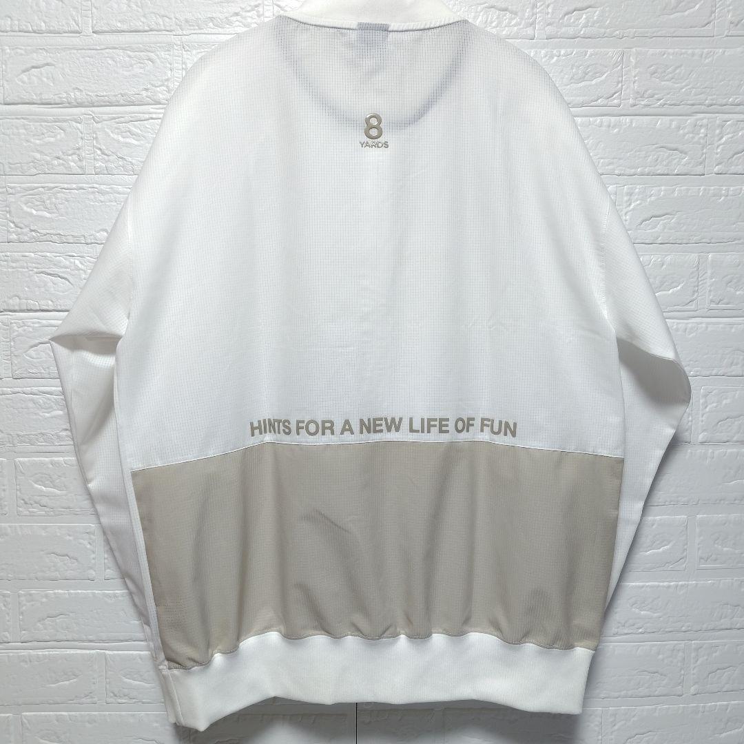 8yards　ハチヤーズ　タグライン　メッシュブルゾン　ジャケット　ゴルフ