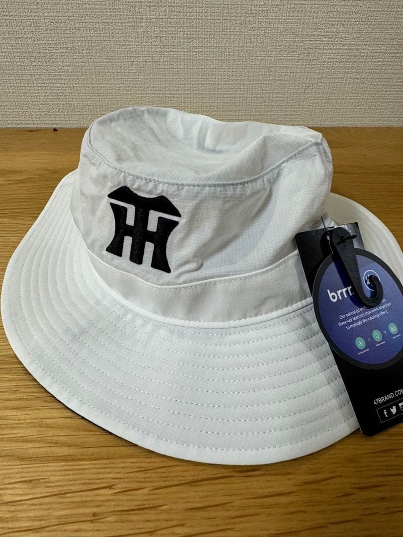 阪神タイガースTigers ブラー '47 BUCKET HAT ホワイト