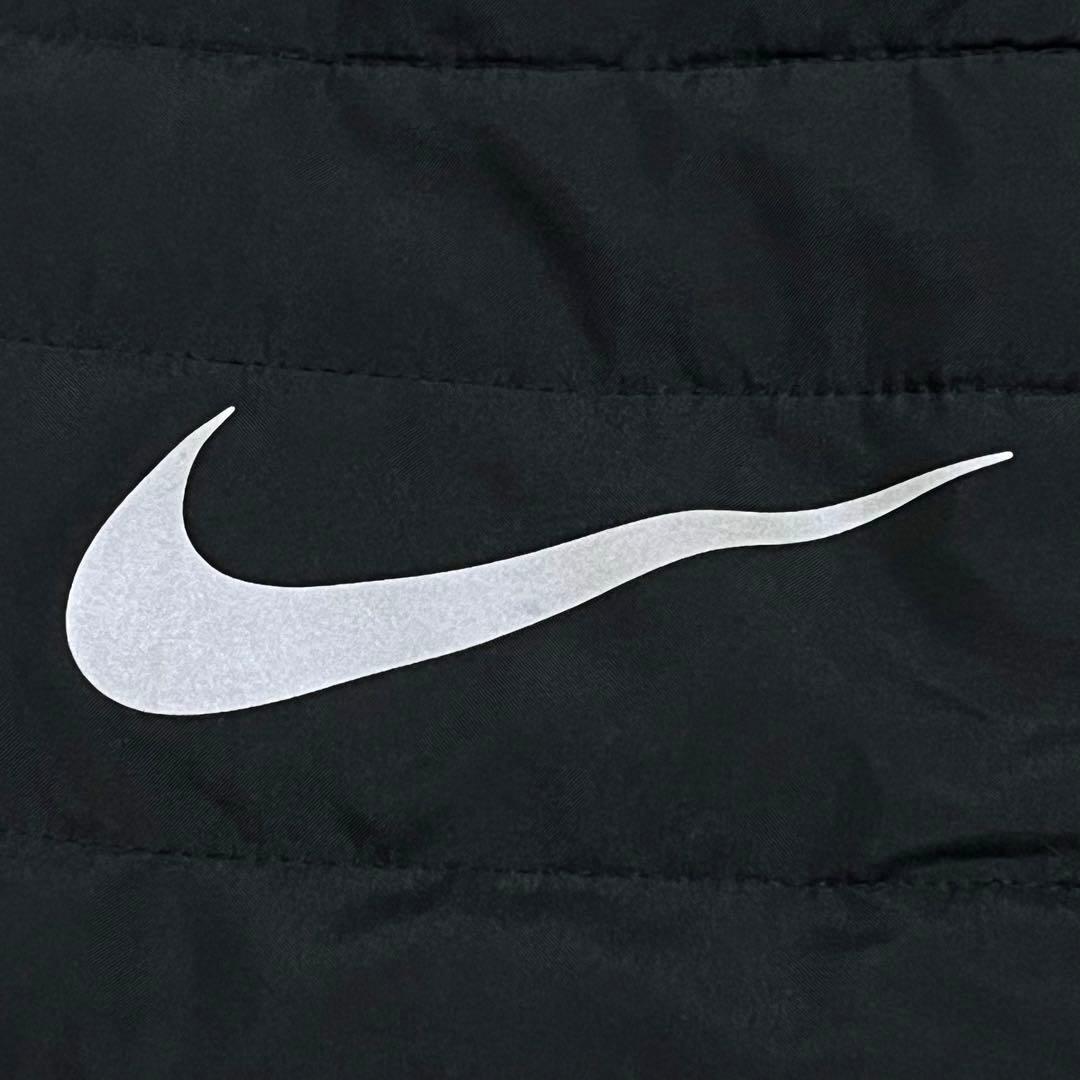 NIKE 中綿キルティング切替 エアロロフトジャケット ブラック Lサイズ
