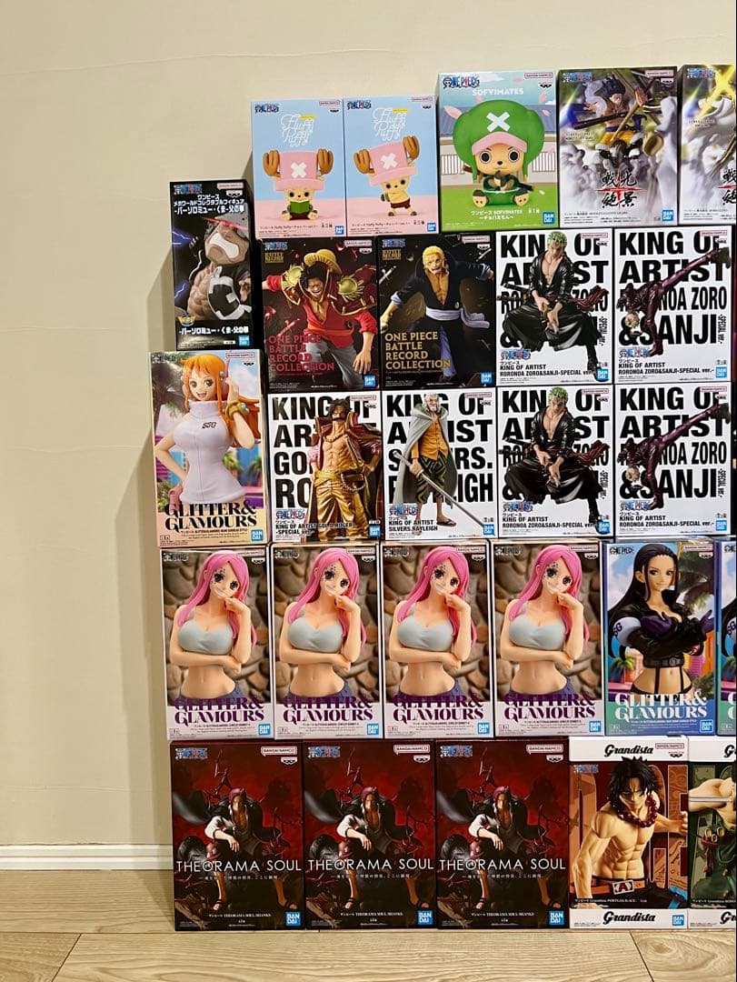 【最新】【新品未開封】ワンピースプライズフィギュア まとめ売り 37個セット