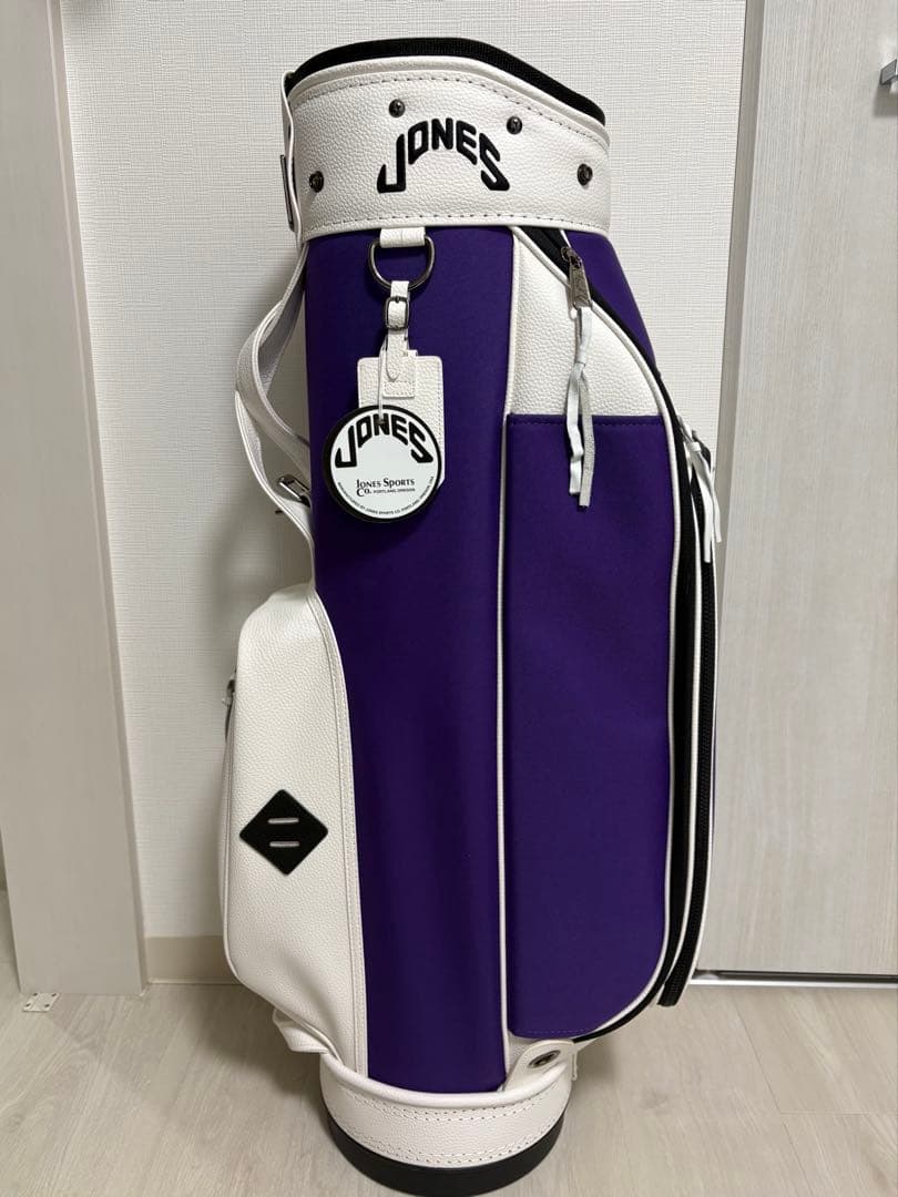 【新品未使用】 JONES RIDER Purple ゴルフバッグ