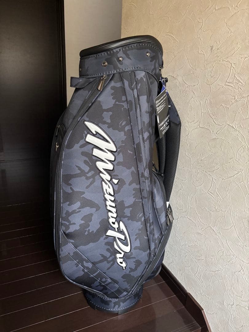 新品未使用　MIZUNO キャディバッグ　カモフラ柄