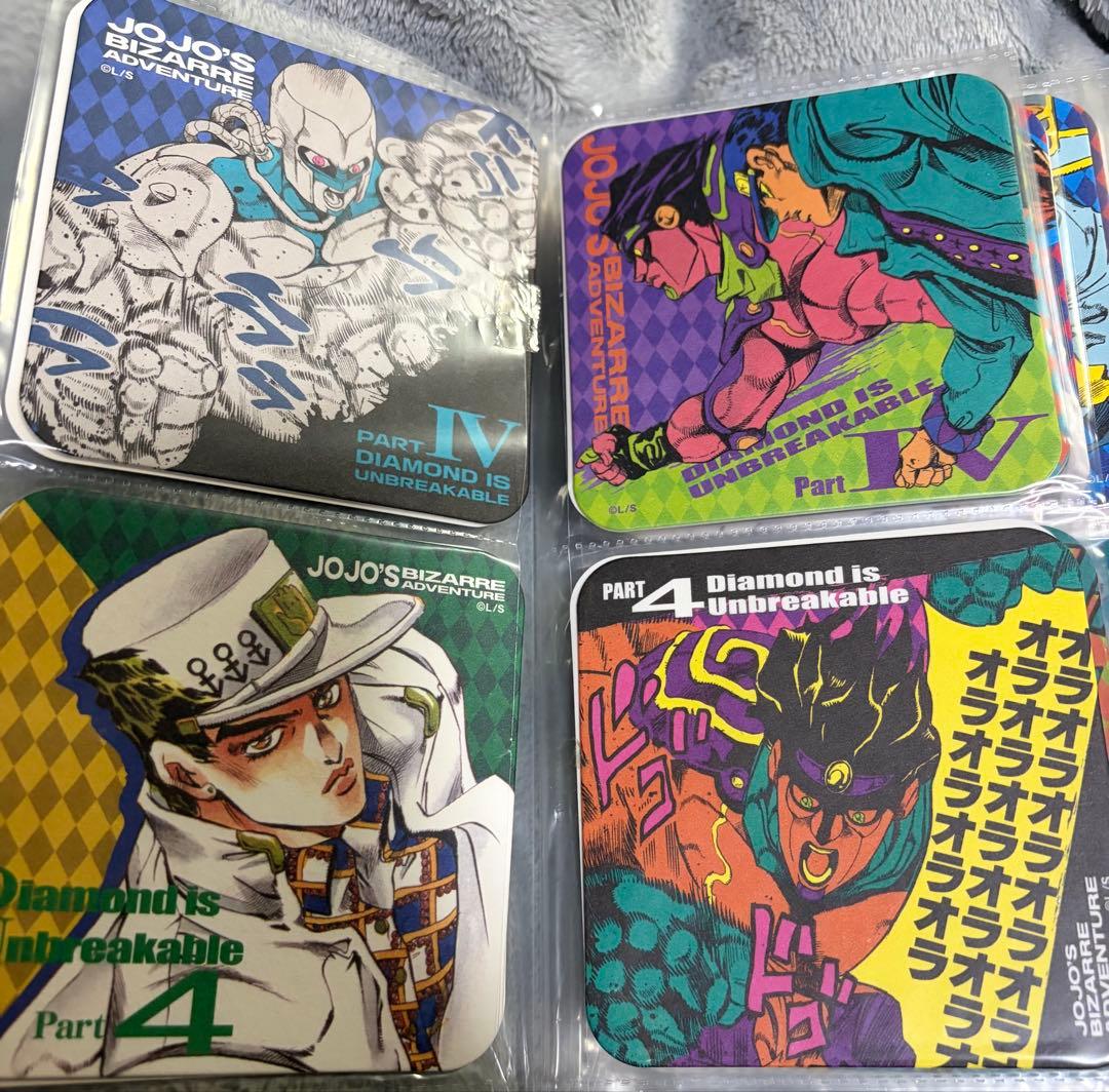 ジョジョ JOJO4部35枚　原作絵コースターセット売り