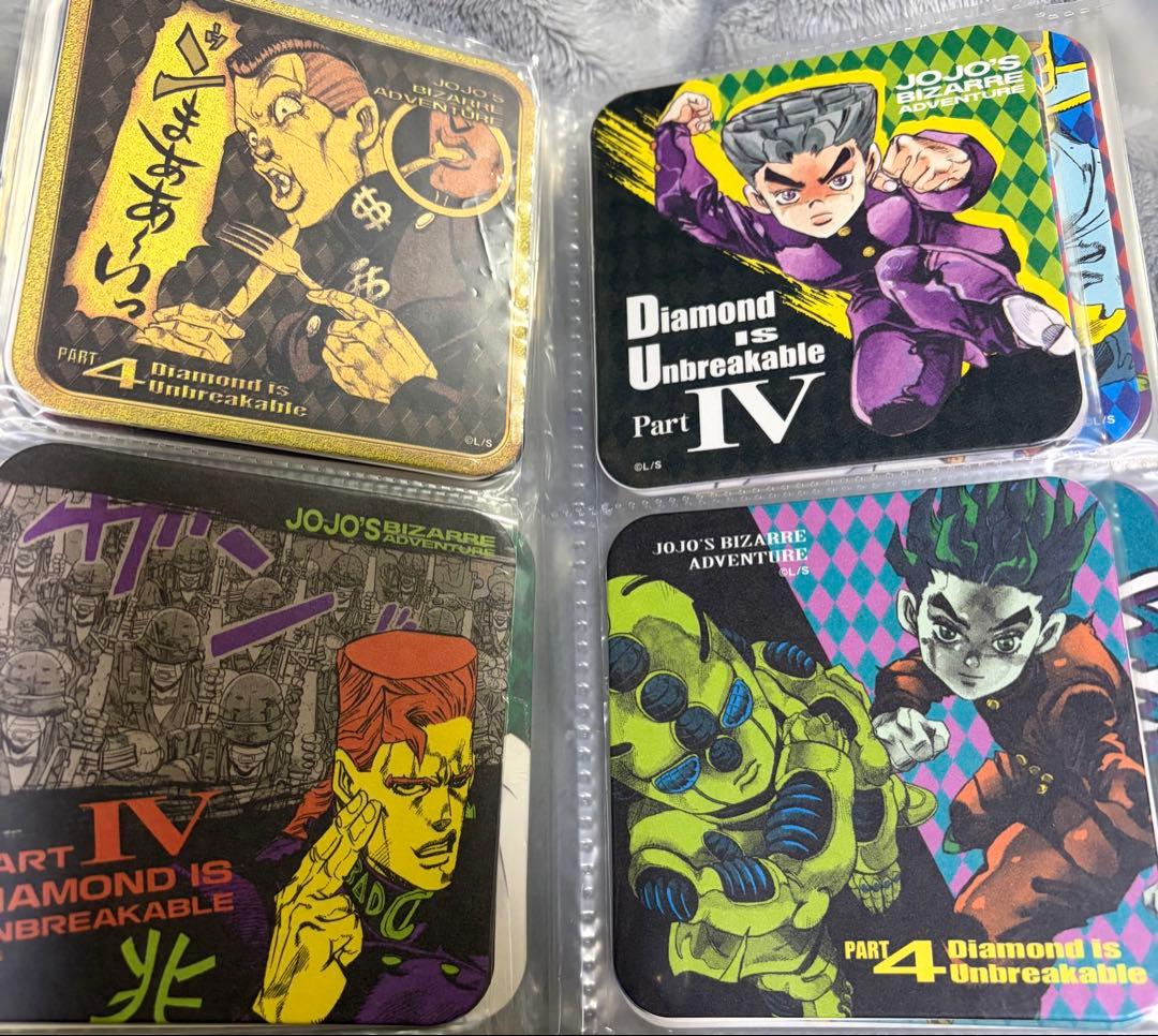 ジョジョ JOJO4部35枚　原作絵コースターセット売り