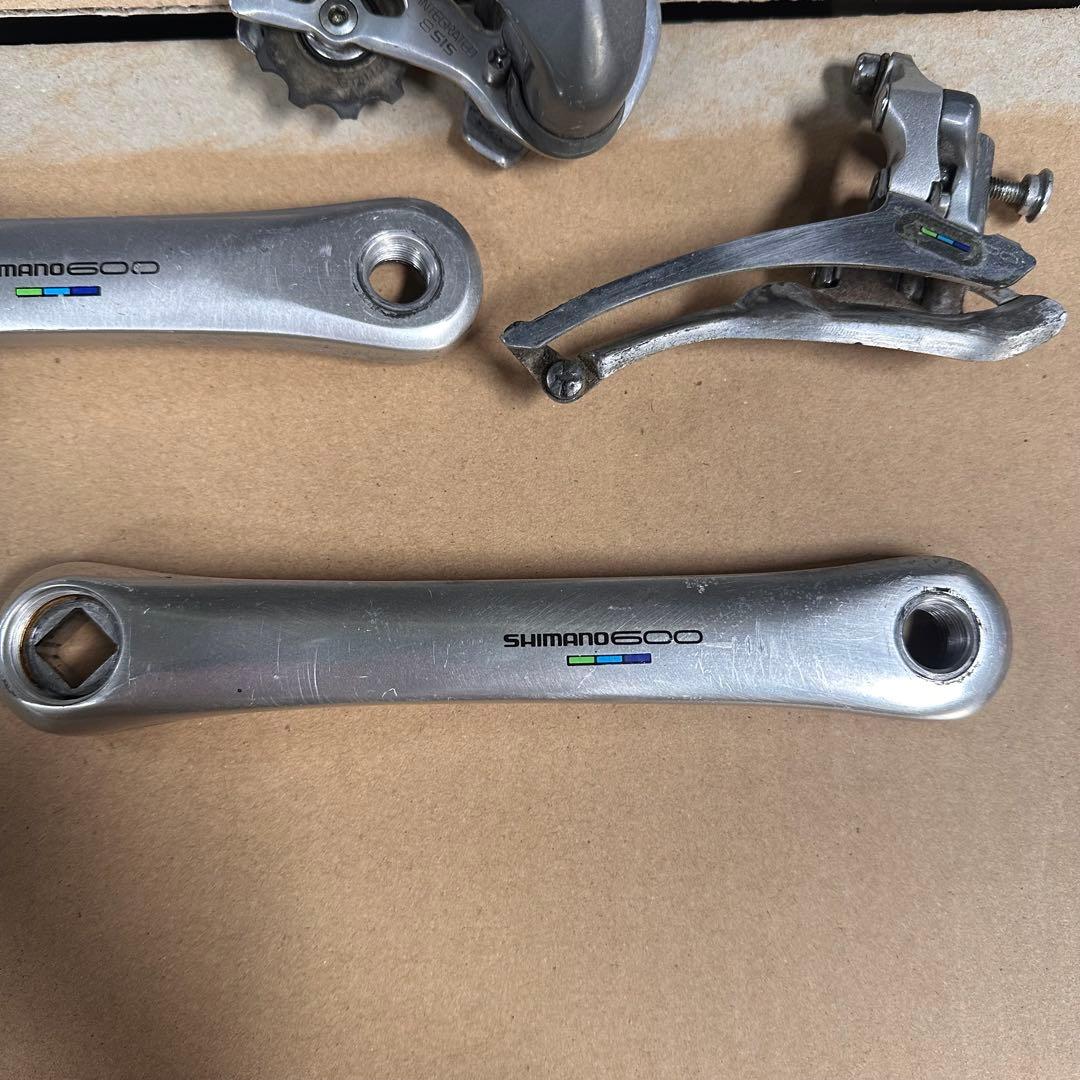 SHIMANO 600 シマノ コンポ セット 172.5 クランクアーム