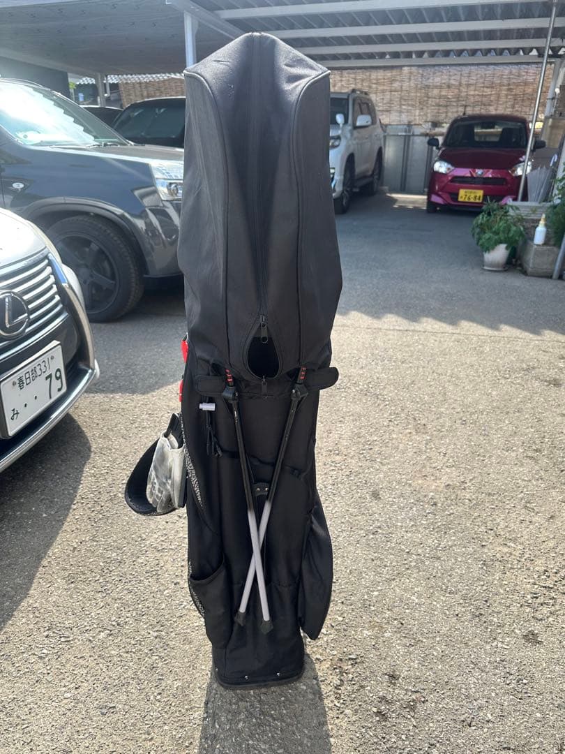 の*る様 NIKE ジョーダン　キャディバッグ 黒