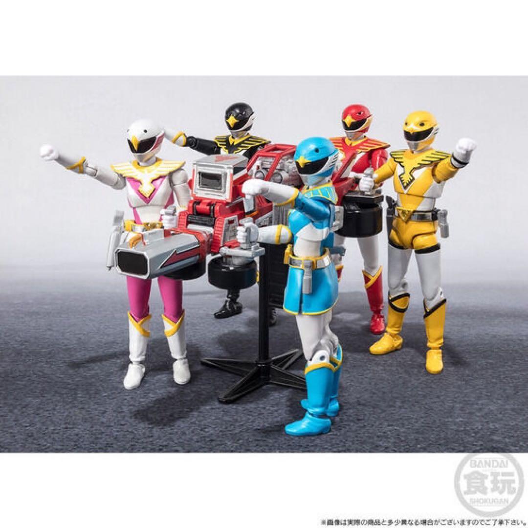 SHODO SUPER 鳥人戦隊ジェットマン プレミアムバンダイ限定