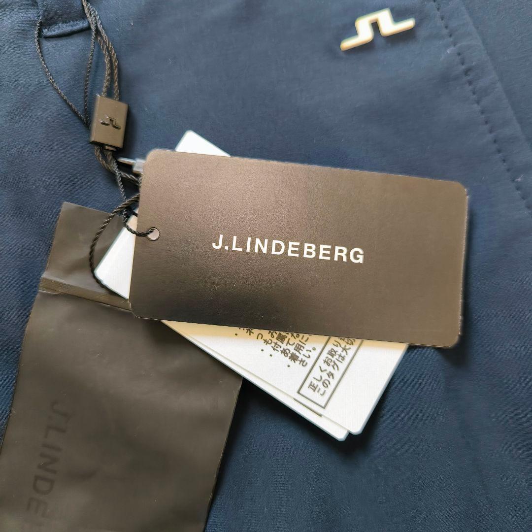 【新品】J.LINDBERG ゴルフパンツ ネイビー サイズ34 50%OFF