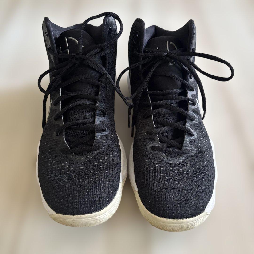 Nike ハイパーダンク　バスケットボールシューズ ブラック/シルバー28cm