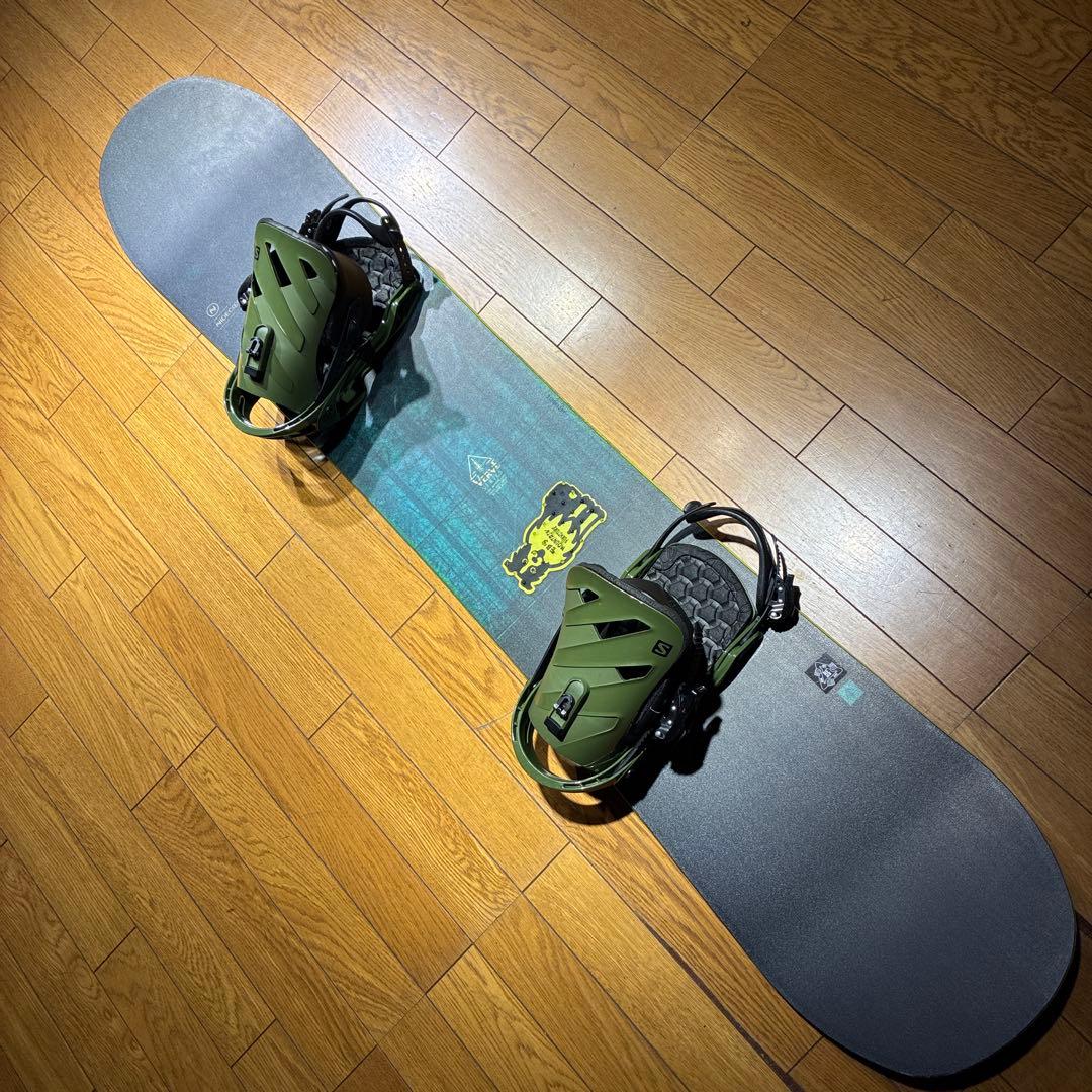 【値下げ】NIDECKER VARVE152バインセット　初中級・グラトリ