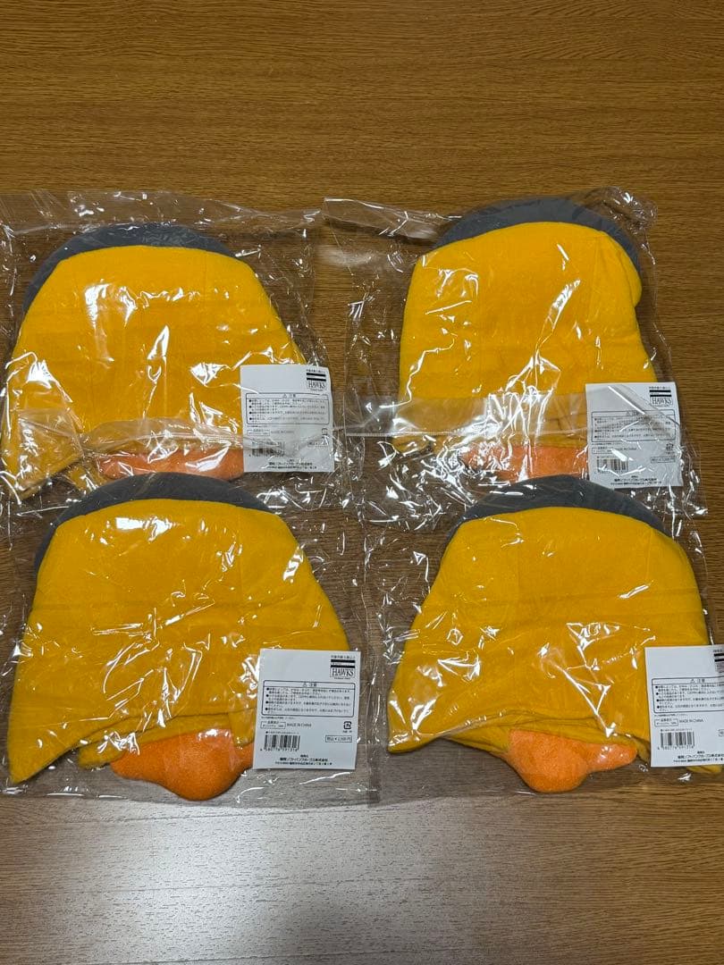 着ぐるみCAP（ふわふわハリー）×4 福岡ソフトバンクホークス SH