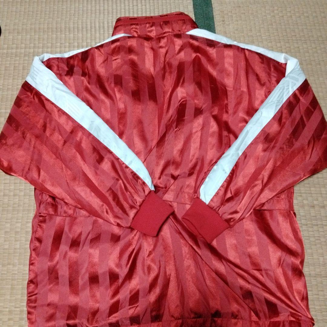 【美品 希少】旧ロゴPUMA ピステ・ウィンドブレーカー 赤✕白