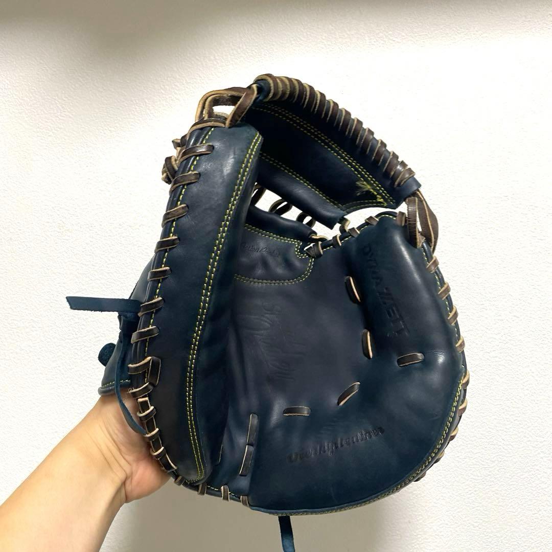 ZETT 読売ジャイアンツ 吉原選手 実使用 硬式 キャッチャーミット
